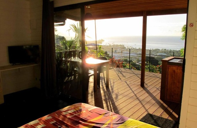 Bungalow Kahaia avec Vue Panoramique sur l'Océan - Bounty Lodge Tahiti