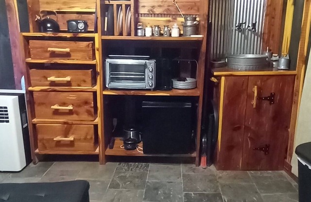 Bunkhouse with AC at B Berry Farms & Co in Elkland, Mo
