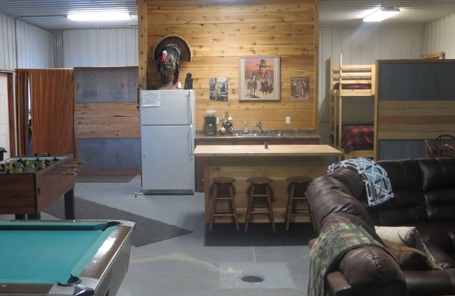 Bunkhouse récemment rénové avec toutes les commodités dont on pourrait avoir besoin