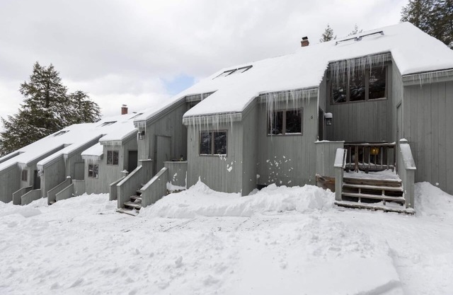 Burke Mt. Condo rustique Wintergreen Slopeside, ski in / out, Great Trail Access