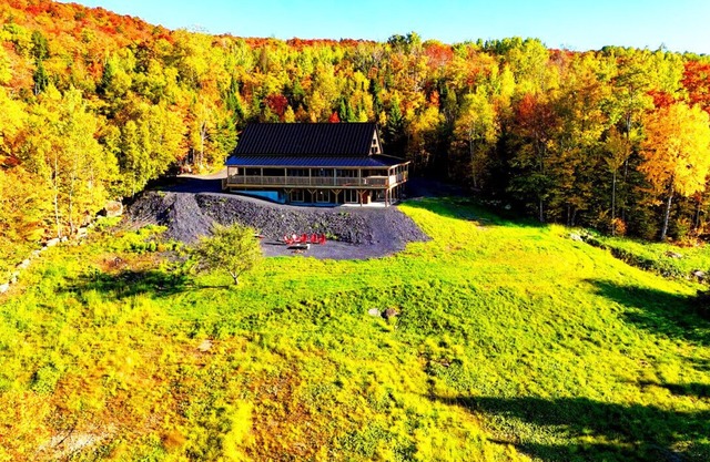 Burnt Jacket Lodge overlooking Moosehead Lake