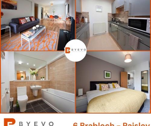 ByEvo 6 Brabloch - Close to GLA - Perfect Getaway or Working away from Home