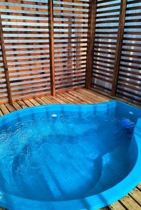 Cabaña con tinaja más hidromasaje