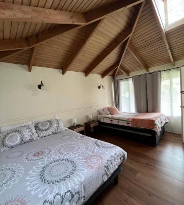 Cabaña independiente con terraza
