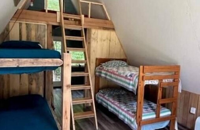 Cabin #3 Francis - Custom built A-Frame Bunkhouse - pet and kid friendly