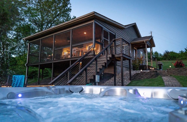 Cabin in Southern Illinois - Hot Tub - Escapade romantique -Shawnee National Forest