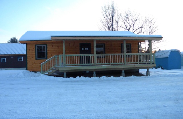 Cabin on Snowmobile trail un début et une fin parfaits pour une escapade parfaite