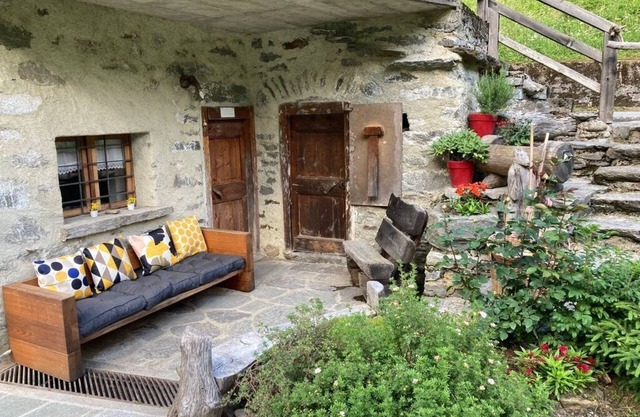 Cabin on the River in Valtellina