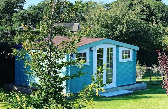 Cabin set in the village of St Clether an area of outstanding natural beauty
