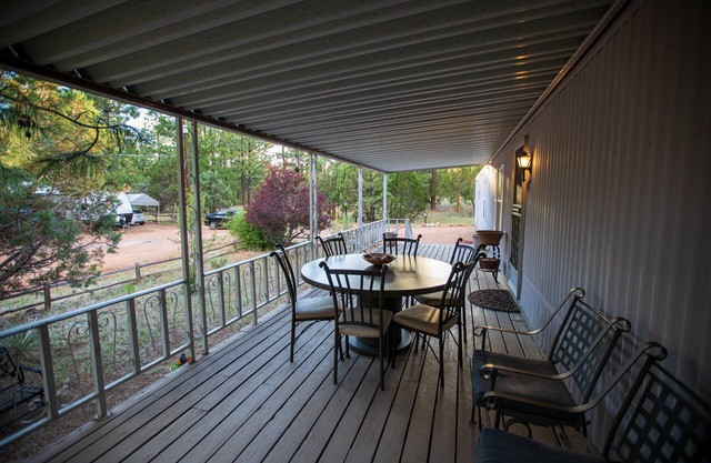 Style de la maison chez les pins ponderosa