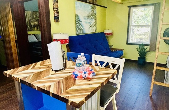 Cabin w/ Deck & Fire Pit: 1 Mi to Holden Beach!