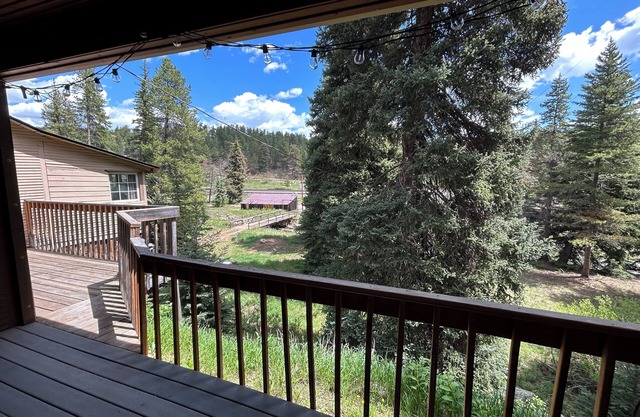 Cabin w/a Beautiful View Directly on the River Nested in the Mountains