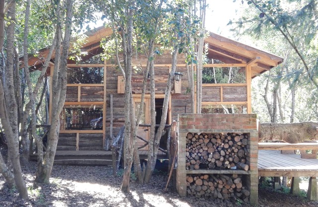 CABINE MERVEILLEUSE ET CHARMANTE STYLE RUSTIQUE.