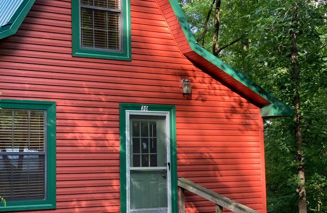 Caddo River Crossing Cabin F - Vue sur la rivière et accès