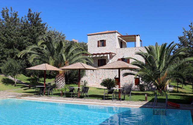 Maison de vacances avec piscine dans un endroit calme, wifi, jusqu'à 6 personnes, Lakonia, Péloponnèse
