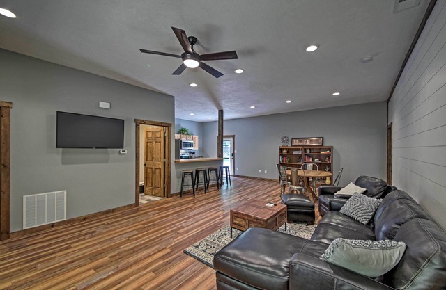 ‘Camp Monroe’ in Bloomington w/ Deck & Views!