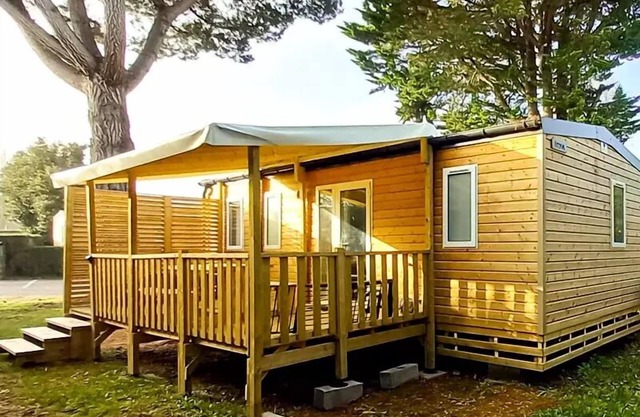 Camping Emerald - Sea Green by Sunêlia * - Prestige Cottage 3 bedrooms 6 people