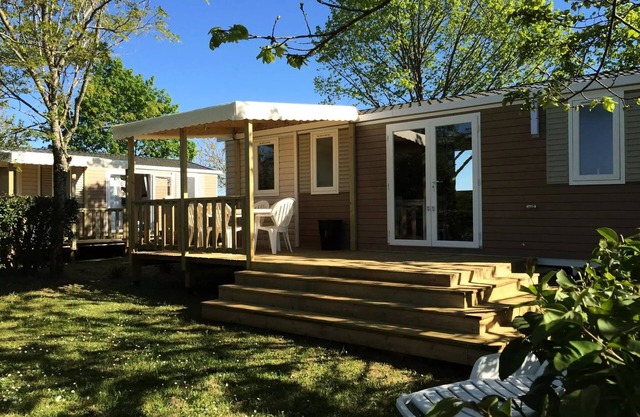 Camping Le Daguet * - Cordelia mobile home 3 bedrooms 6 people