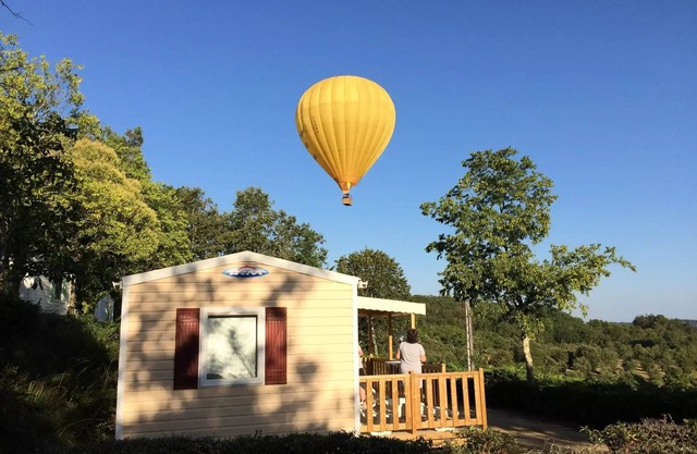 Camping Le Daguet * - PANORAMA 2 CH TERRACE 4 people