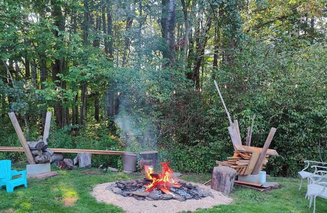 Campsite ,close to Ledgedale Recreation Area, Lake Wallenpaupack, Pa.
