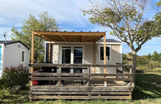 Mobil-home Cahita 1 chambre climatisée 2 personnes
