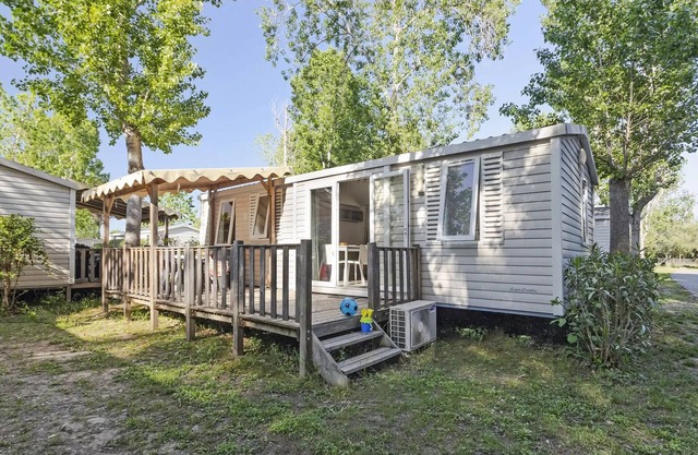 Mobil-home | Comfort XL | 3 Ch. | 6 Pers. | Terrasse surélevée | Clim.