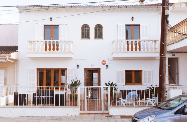 CAN BIEL. maison à 100 mètres de la plage de Can Picafort, idéale pour les familles