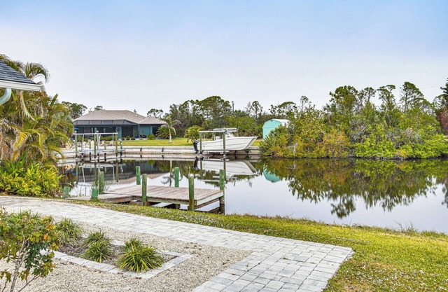 Canal-Front Gem w/ Dock & Yard in Port Charlotte!