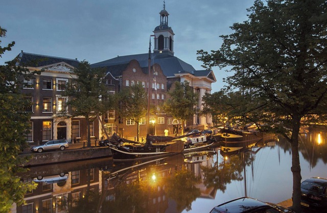 studio in canal villa in the Old centre Schiedam