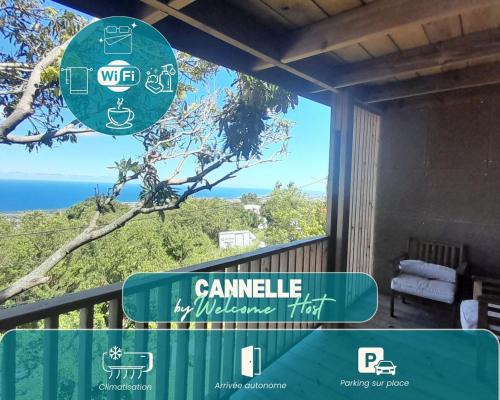 Cannelle, T2 Cosy Vue Mer à Mont Vert Les Bas