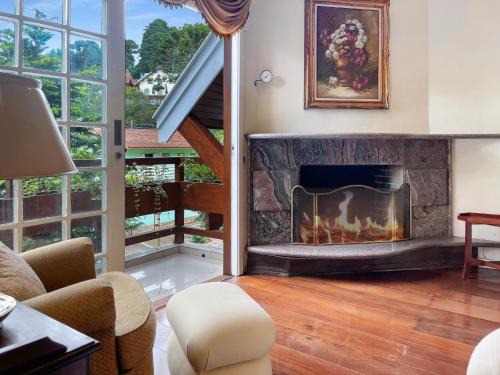Capivari England Classic Duplex Fireplace