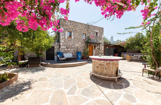 Captivating Stone House with Patio near Beach in the Heart of Bodrum