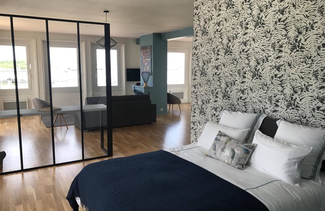 Le Loft du Cargo, appartement de 90 m2 face à la mer