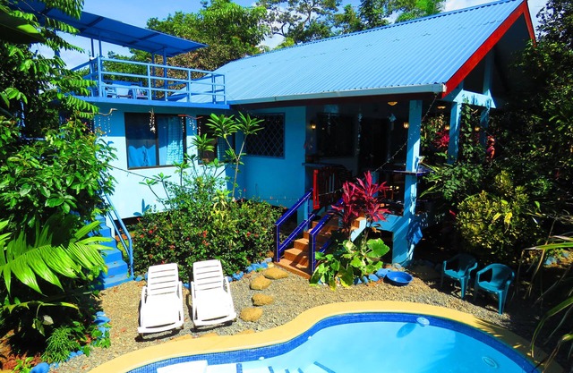 CASA AZUL & POOL - Oasis tropicale luxuriante - WiFi / AC / Vélos / Planches - Emplacement parfait