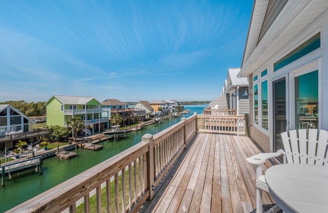 Casa Canal | Water Views + Pool, Hottub & Short Walk to Beach