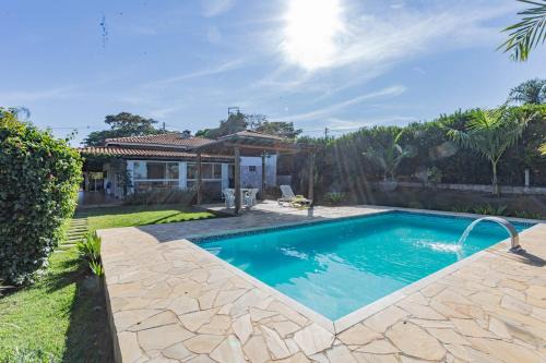 Casa de Campo c Piscina e Wi-Fi em Porto Feliz - SP