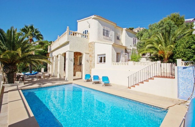 Casa del Campo - maison de vacances avec vue sur la mer et piscine privée Moraira