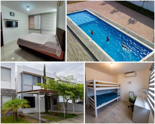 Casa en Manta con piscina junto a la PLAYA