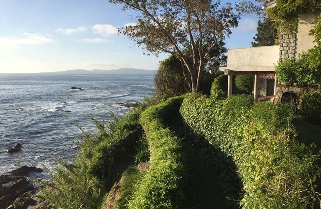 Casa Jardín Orilla del mar Frente a las Islas Cíes