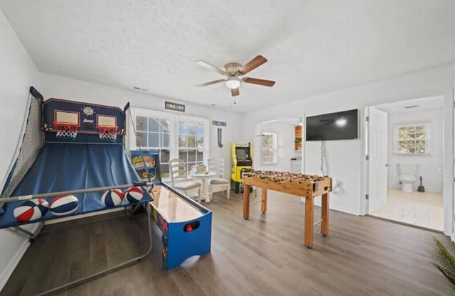 Casa Verde: Games + Peace + Joy + Fire Pit