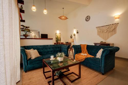 CasaKai 2BHK Bohemian Spread with 3 Patios & Pool, Near Thalassa