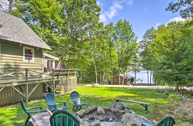 NOUVEAU! Cabine Casco sur le lac Thompson avec foyer et pont