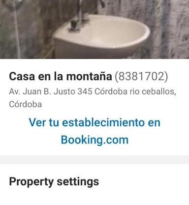 Casita de la montaña
