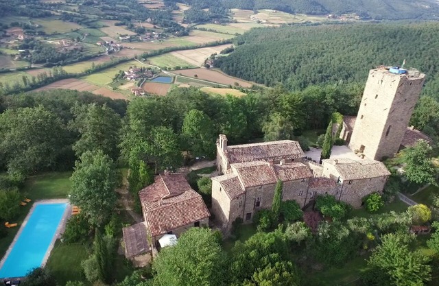Castello del Falco est l'endroit idéal pour des réunions de famille, des rassemblements ou des célébrations