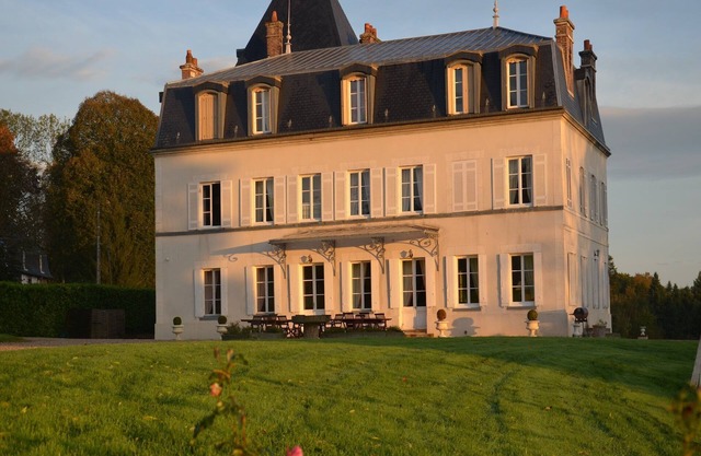 Château à la mode à Asnières avec terrasse