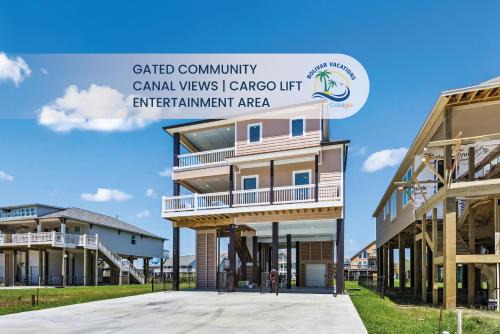 Caza Azul Luxury 4BR Getaway, Gated Community, Canal Views & Lift