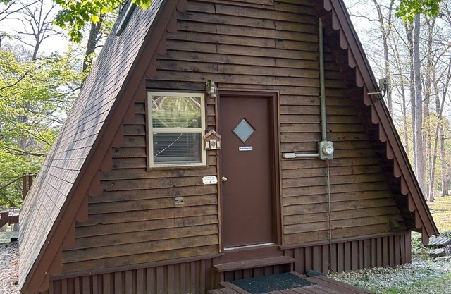Cedar A Frame Chalet Cabin 1 situé sur le lac Patoka dans le sud de l'Indiana