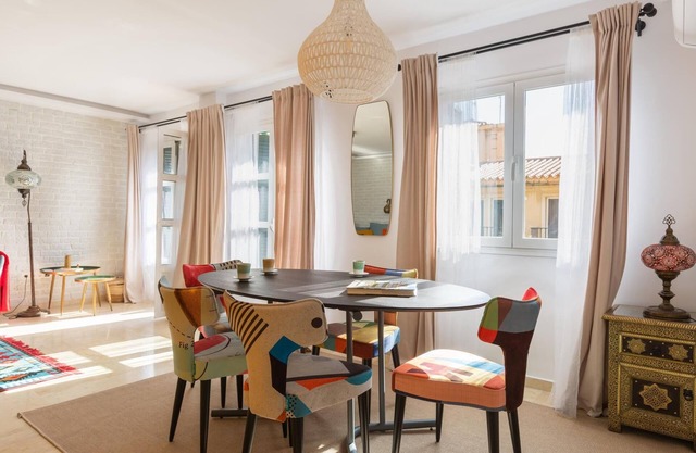 Appartement central et lumineux avec balcons