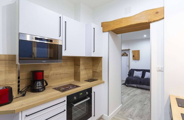 Appartement central 4-6 pers, RDC, bien équipé, proche télécabine et commodités.