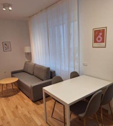 Central apartment with terrace and parking space